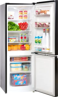 Everglades EVUD4041 Koel-Vriescombinatie Zwart 175L