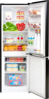 Everglades EVUD4041 Koel-Vriescombinatie Zwart 175L