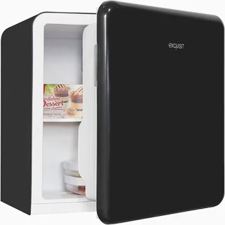 Exquisit CKB45-0-031F Mini-koelkast Zwart