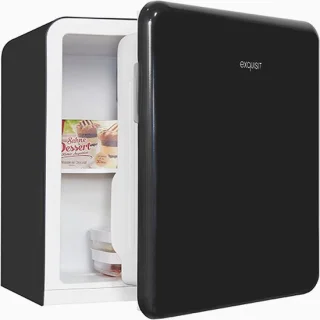 Exquisit CKB45-0-031F Mini-koelkast Zwart