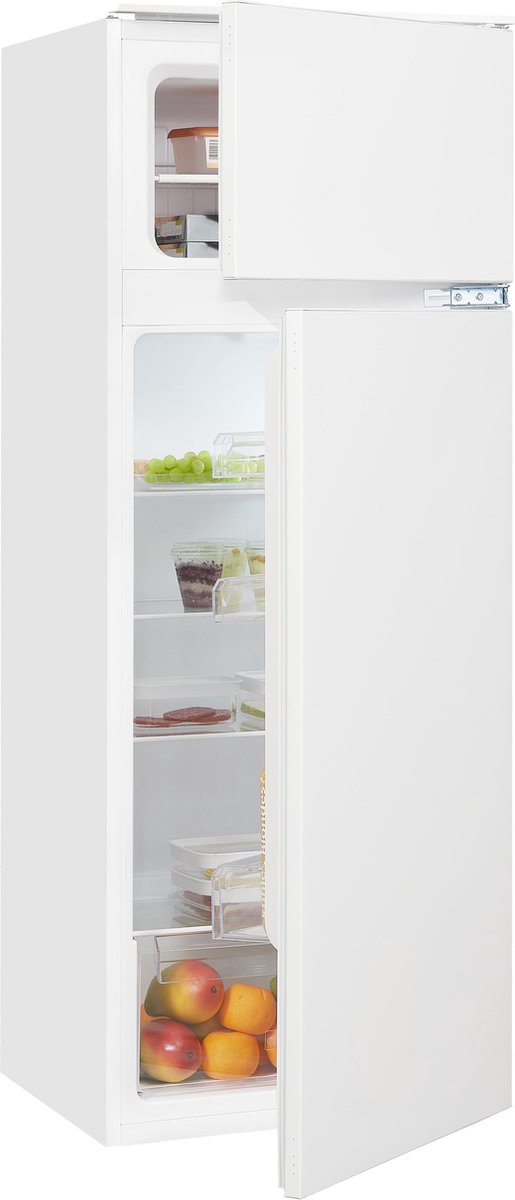 Exquisit EKGC265-40-040E Inbouw Koel-vriescombinatie 202L Wit