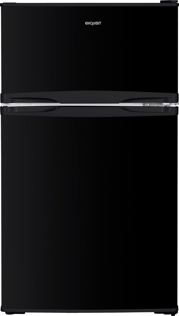De Exquisit KGC087-25-040EB Koel-vriescombinatie 85 cm Zwart in één oogopslag