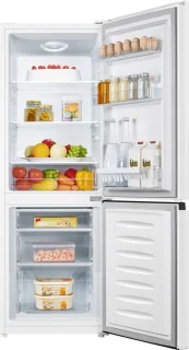 Exquisit KGC231-60-010CW Koel-vriescombinatie Wit 175L