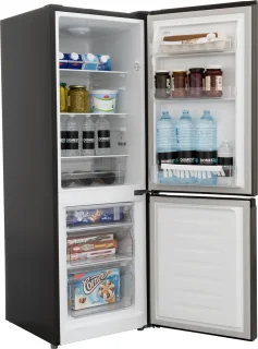 Exquisit KGC231-60-010EI Koelvriescombinatie Inox