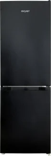 Exquisit KGC231-60-E-050CB Koel-vriescombinatie zwart 157L