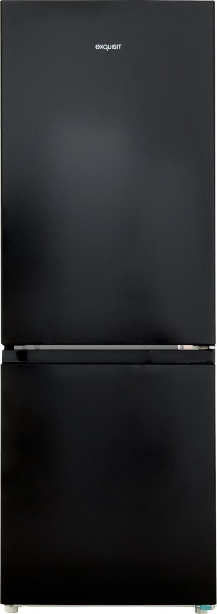 Exquisit KGC232-60-010CB Koelvriescombinatie Zwart