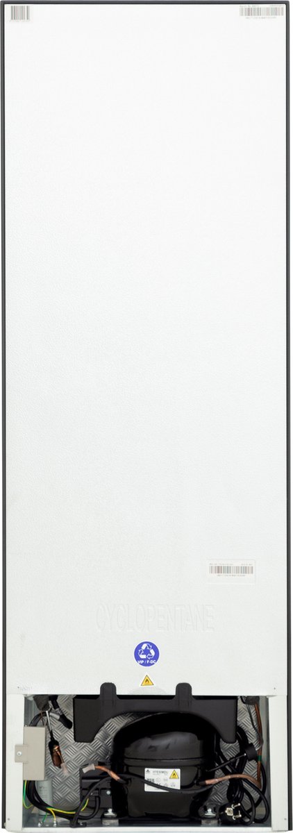 Exquisit KGC232-60-010CB Koelvriescombinatie Zwart