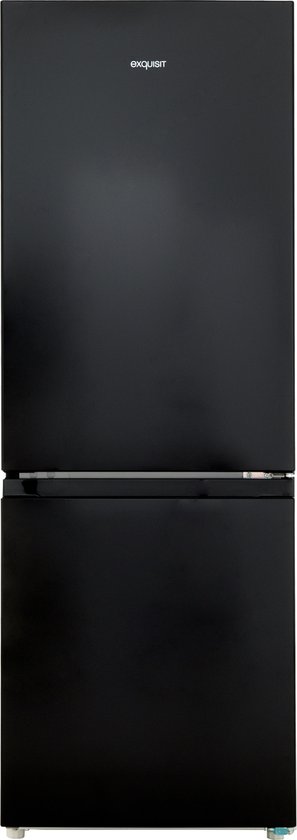 Exquisit KGC232-60-010CB Koelvriescombinatie Zwart