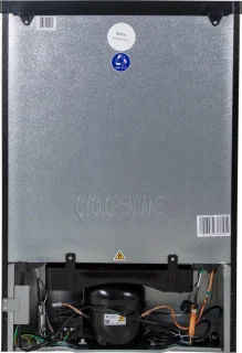 Exquisit KS16-V-H-010E Koelkast Tafelmodel Zwart