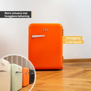 First Austria Mini koelkast 40L Oranje