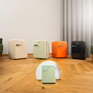 First Austria Mini koelkast 40L Retro Groen