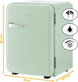 First Austria Mini koelkast 40L Retro Groen