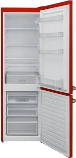 Fram Retro Koel-vriescombinatie 268L Rood