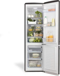 FRIDGE STYLANCE CREATE Combi Koelkast 244L Zwart