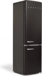 FRIDGE STYLANCE CREATE Combi Koelkast 244L Zwart