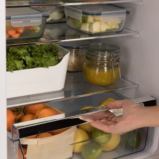 FRIDGE STYLANCE CREATE Combi Koelkast 244L Zwart