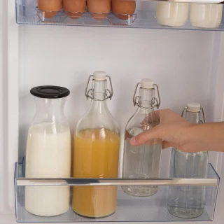 FRIDGE STYLANCE CREATE Combi Koelkast 244L Zwart