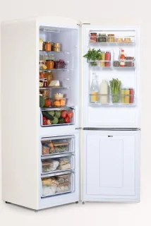 FRIDGE STYLANCE CREATE Combi koelkast 330L wit