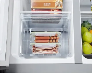 Fridgemaster MS83430FFS Amerikaanse koelkast 428 l zilver