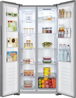 Fridgemaster MS83430FFS Amerikaanse koelkast 428 l zilver