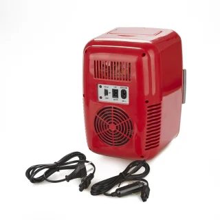 Frigo Mini Draagbare Koelkast Rood 28x20x23 cm