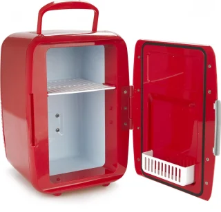 Frigo Mini Draagbare Koelkast Rood 28x20x23 cm