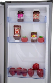 Frilec BONN275-NF-040CI koel-vriescombinatie inox 253L
