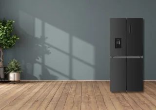 Frilec BONNMD460-WS Amerikaanse Koelkast 4-deurs 419L