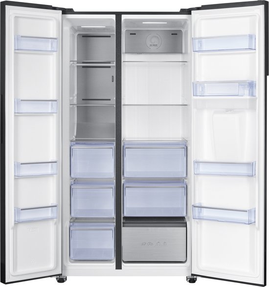 Frilec BONNSBS-680-WS-040CB — ruime, moderne Amerikaanse koelkast met waterdispenser