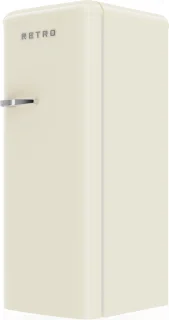 G-Line Koelkast Retro 1-Deurs 218L Crème