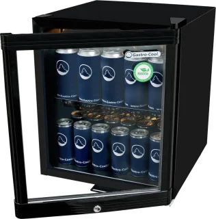 Gastro-Cool KW50 Mini Koelkast Zwart 46L