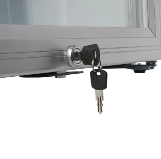 Gastro-Cool KW65 Mini koelkast 62L zilver