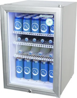 Gastro-Cool KW65 Mini koelkast 62L zilver