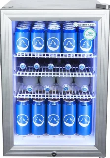 Gastro-Cool KW65 Mini koelkast 62L zilver