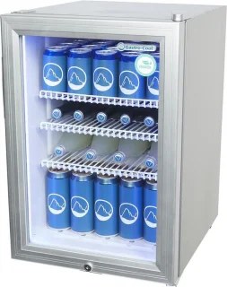Gastro-Cool KW65 Mini koelkast 62L zilver
