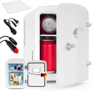 Glitzerlife - Mini Koelkast 4L - Wit