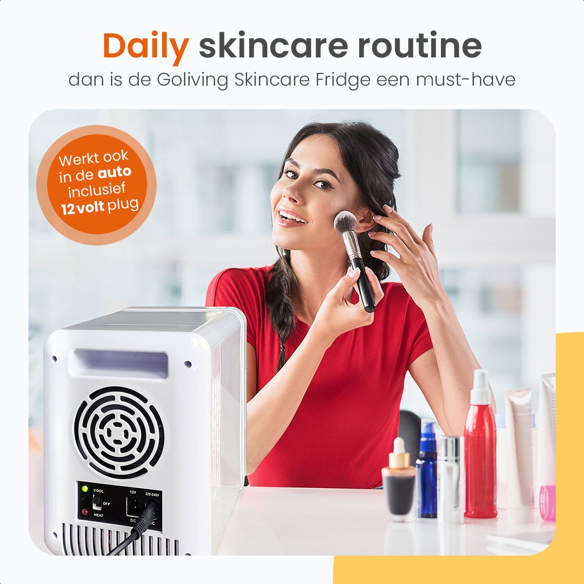Goliving Skincare Mini Fridge