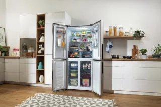 Gorenje NRM8182MX Amerikaanse koelkast Roestvrijstaal 427L