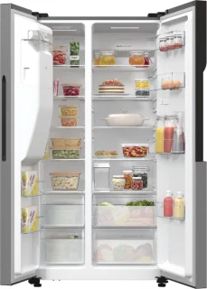 Gorenje NRR9185ESXL Vrijstaande Amerikaanse koelkast