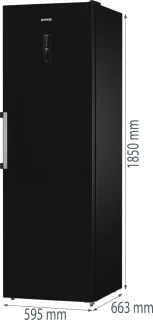 Gorenje R 619 DABK6 koelkast 185 cm zwart