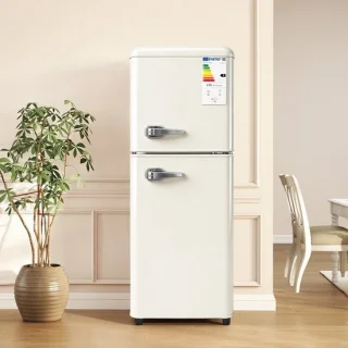Gutent Koel-vriescombinatie 112L Crème