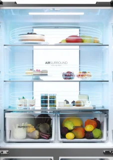 Haier HCR7818DNMM - Amerikaanse Koelkast