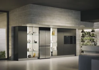 Haier HCR7818DNMM - Amerikaanse Koelkast