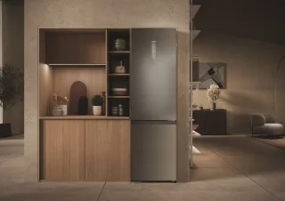 Haier HDPW3620CNPK Koel-vriescombinatie 406L