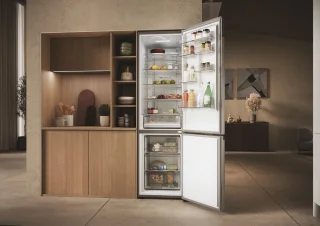 Haier HDPW3620CNPK Koel-vriescombinatie 406L