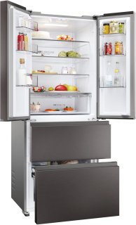 Haier HFR3718ENMD koel-vriescombinatie 467L