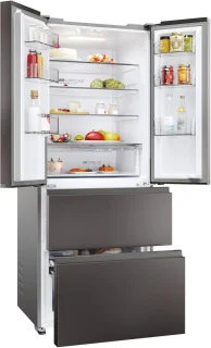 Haier HFR3718ENMD koel-vriescombinatie 467L