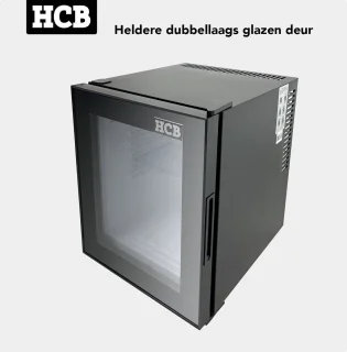 HCB® Minibar Koelkast 32L Zwart - 9967