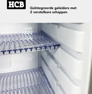 HCB® Minibar Koelkast 40L Zwart 9968