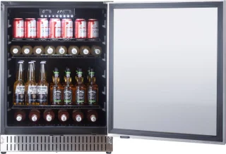 HCK BC-145 Outdoor Koelkast 142L RVS